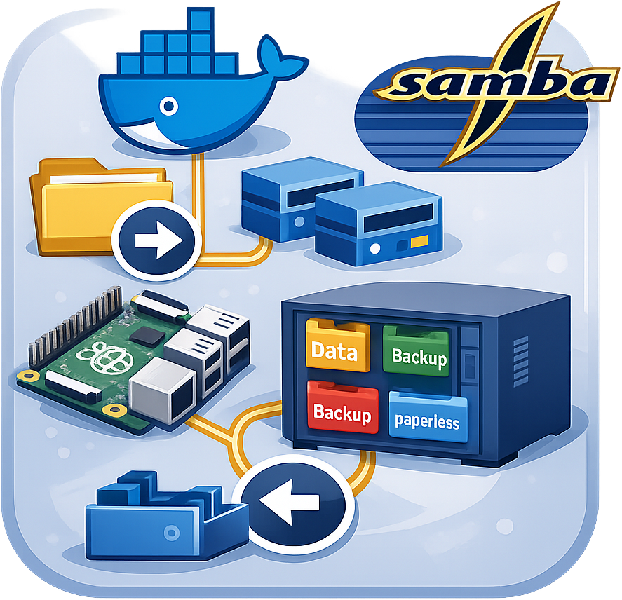 docker samba